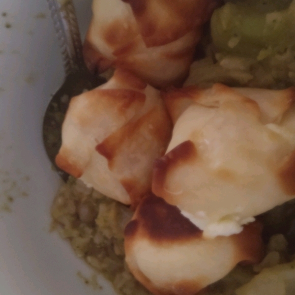 Baked Cream Cheese Wontons