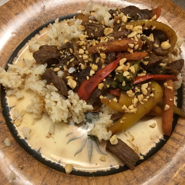 Asian Beef and Vegetable Stir-Fry