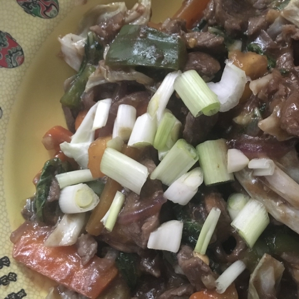 Asian Beef and Vegetable Stir-Fry