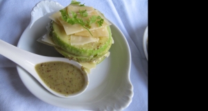 Green Apple-Parmesan Towers