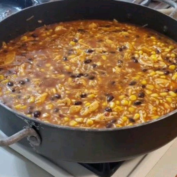 Easy Chicken Enchilada Rice