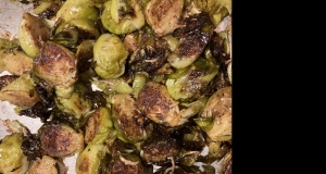 Roasted Brussels Sprouts with Parmesan