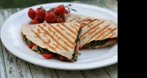 Healthy Greek Chicken Panini