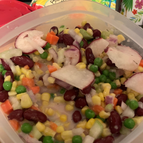 Christmas Red and Green Salad
