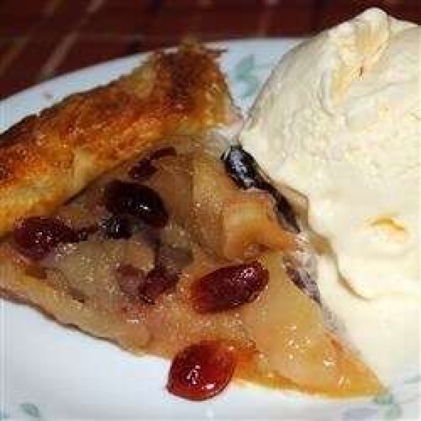 Apple-Cranberry Crostada
