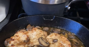 Chicken Marsala Over White Rice