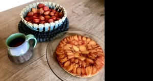 Plum Cakey Tart