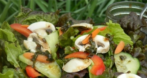 Mixed Greens with Smoked Gouda