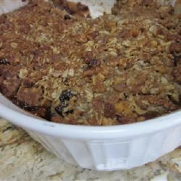 Apple Mincemeat Crumble