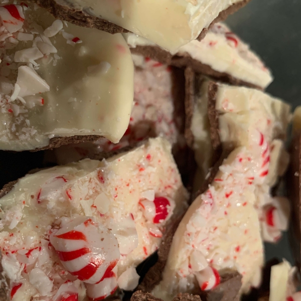 Milk Chocolate Peppermint Bark