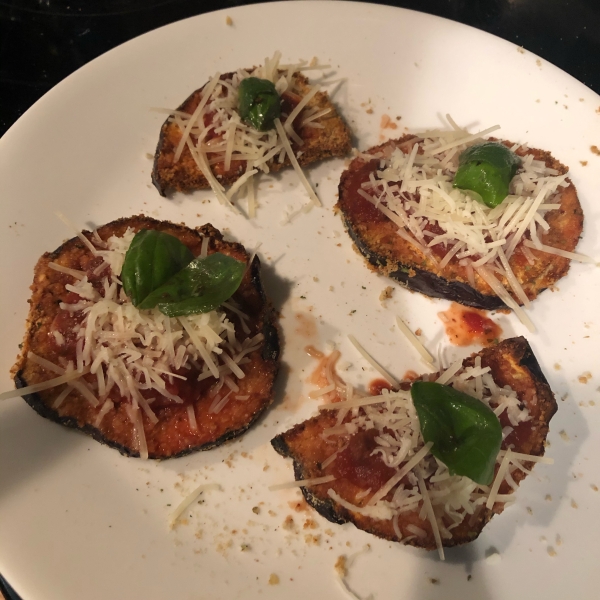 Air Fryer Eggplant Parmesan