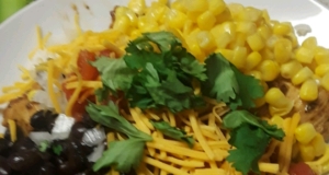 One-Skillet Chicken Burrito Bowls