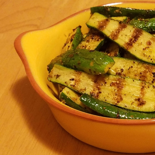 Easy Grilled Zucchini