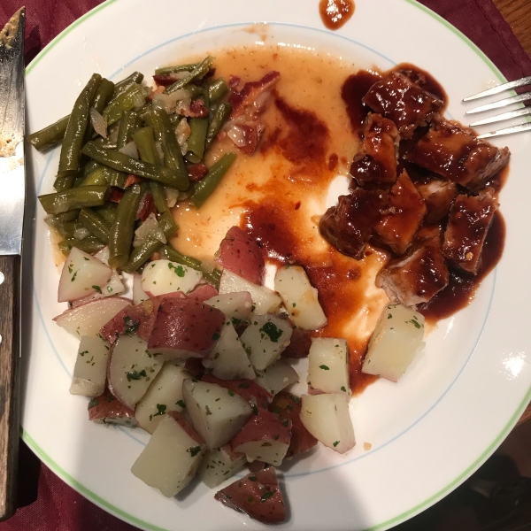 Sweet and Sour Green Beans