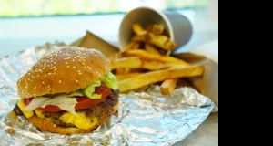 Copycat Burger and Fries