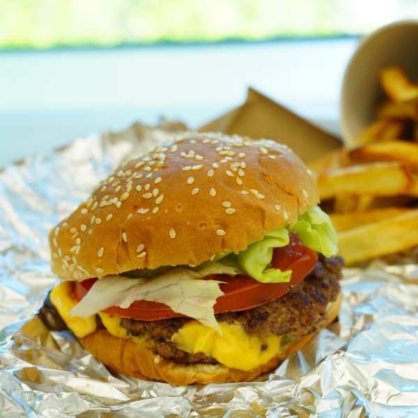 Copycat Burger and Fries
