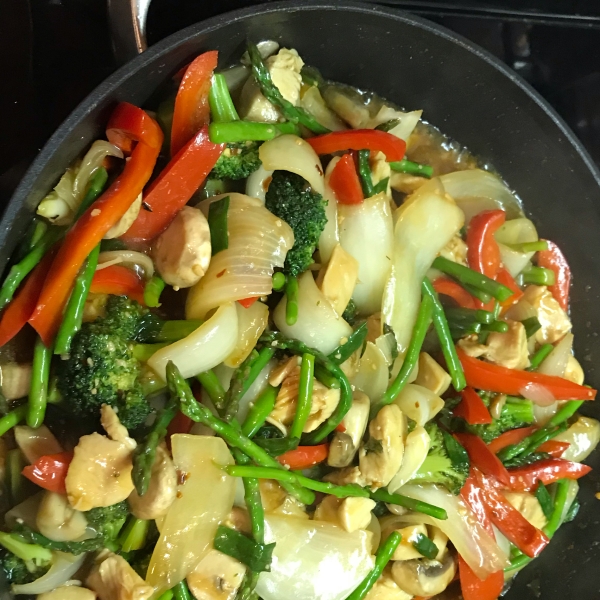 Stir-Fry Chicken and Vegetable Delight