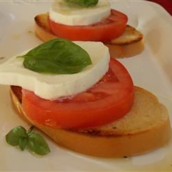 Caprese on Toast