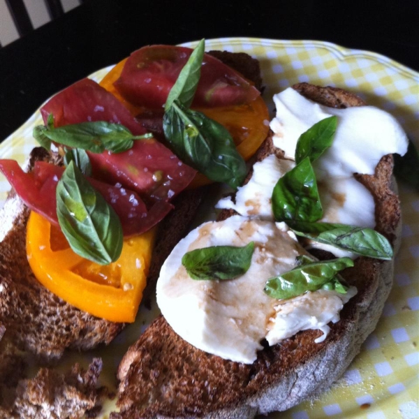 Caprese on Toast