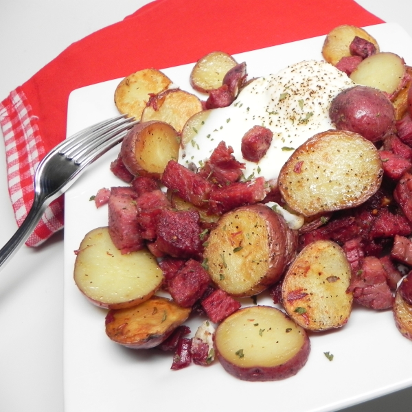 Leftover Corned Beef Hash