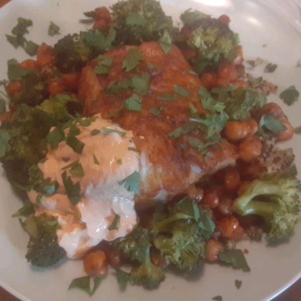 Roasted Moroccan-Inspired Tilapia