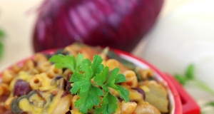 One-Pot Vegetarian Chili Mac