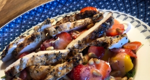 Strawberry-Mango Grilled Chicken Salad