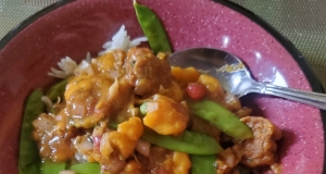 Sausage with Mango Salsa