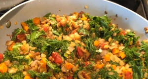 Lemony Lentils with Kale