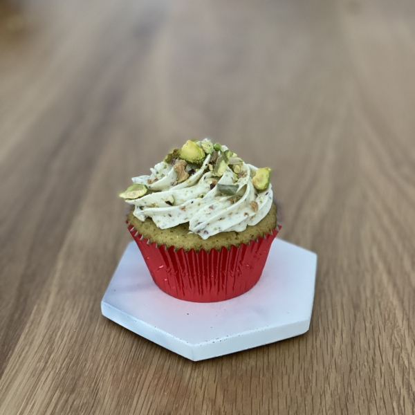 Real Pistachio Cupcakes