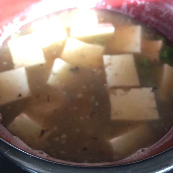 Chinese Shrimp and Tofu Soup
