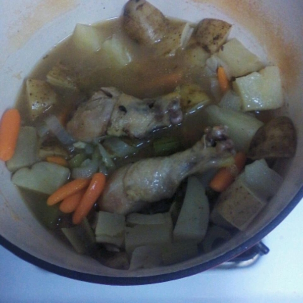 Mom's Chicken En Cocotte
