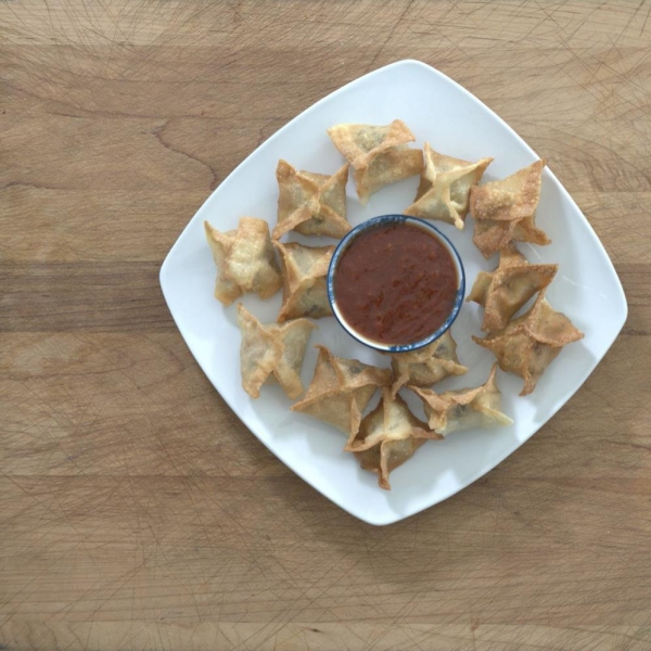 Korean Fried Chicken Dumplings