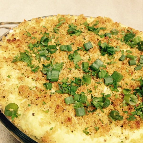 Herbed Alfredo Mashed Potatoes