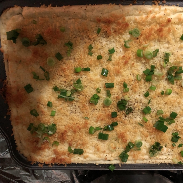 Herbed Alfredo Mashed Potatoes