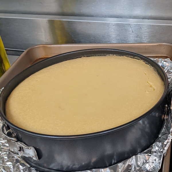 Italian Cream Cheese and Ricotta Cheesecake