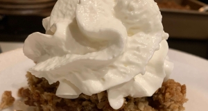 Apple and Dried Cranberry Crisp