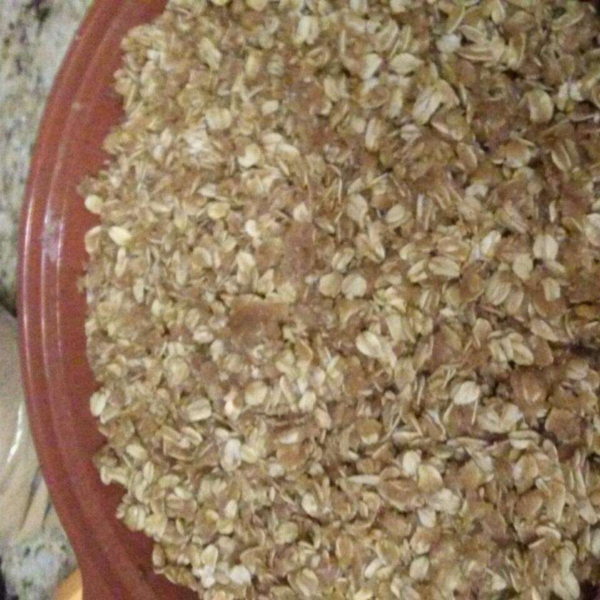 Apple and Dried Cranberry Crisp
