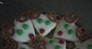 Frosted Reindeer Cookies