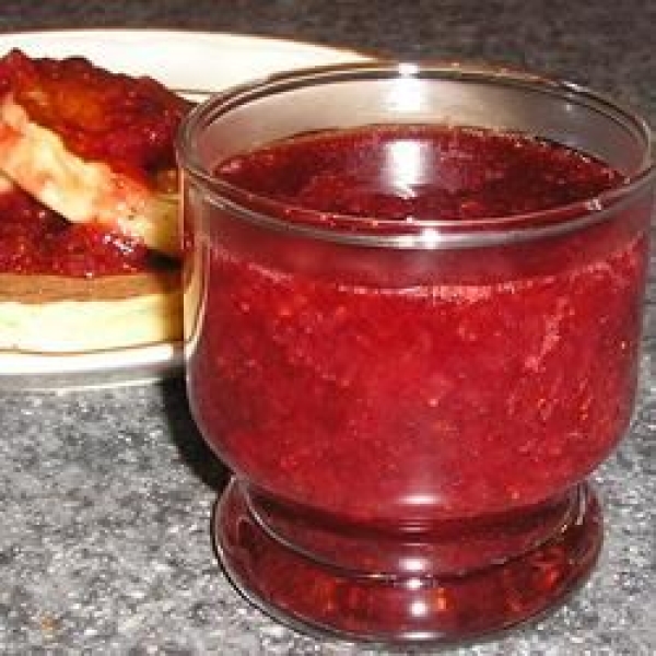 Strawberries in Spiced Syrup