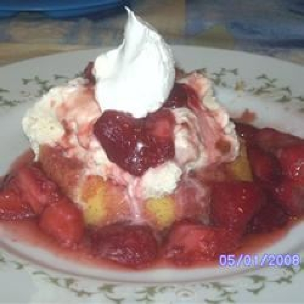 Strawberries in Spiced Syrup