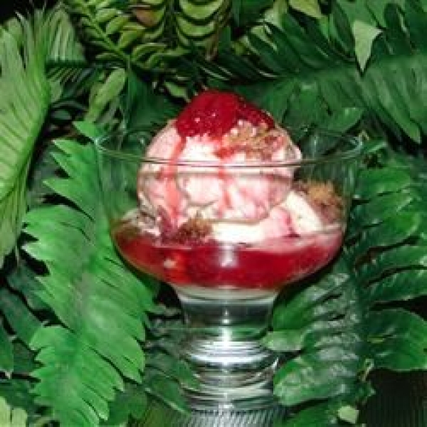 Strawberries in Spiced Syrup