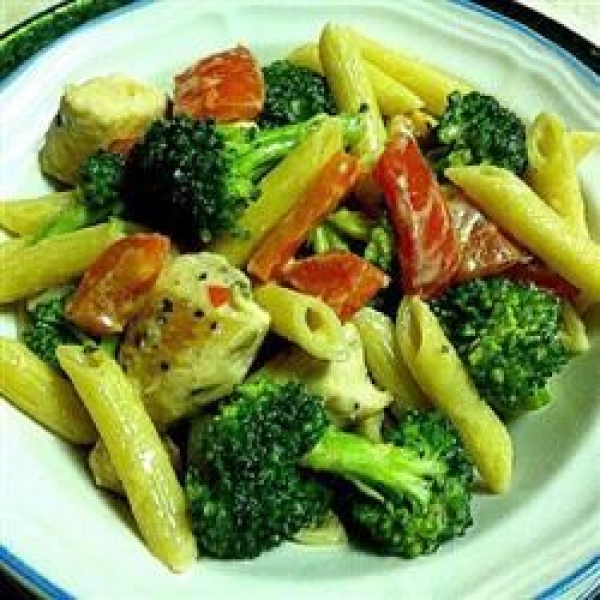 Roasted Garlic Chicken Penne