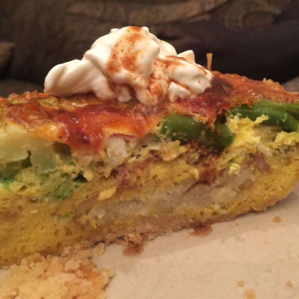 No-Roll Pie Crust