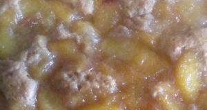 California Peach Cobbler