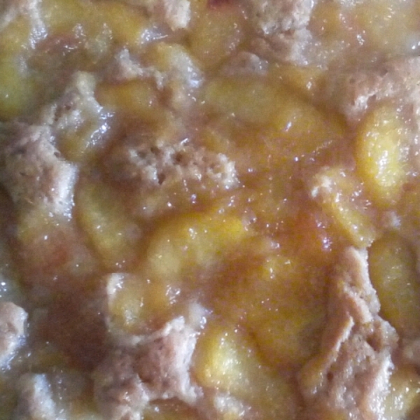 California Peach Cobbler