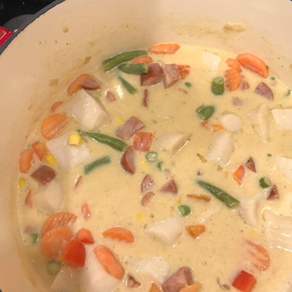 Cajun Scallop Chowder
