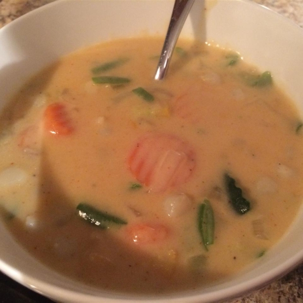 Cajun Scallop Chowder