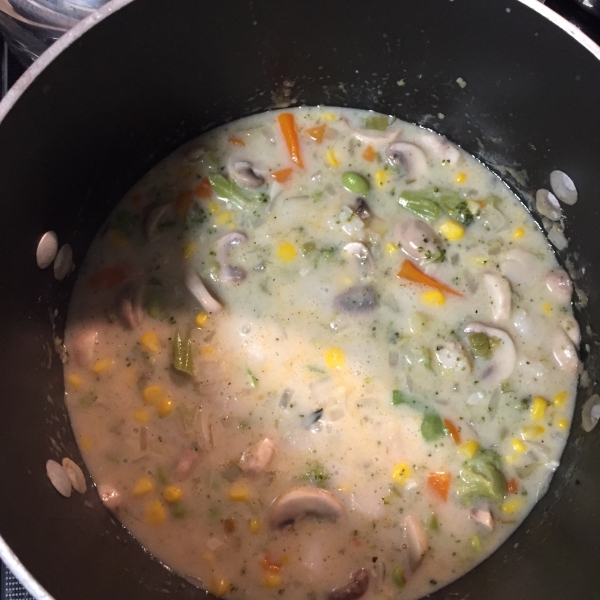 Cajun Scallop Chowder