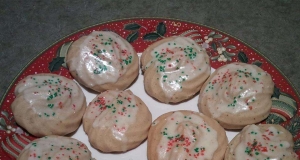 Holiday Eggnog Cookies